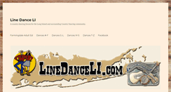 Desktop Screenshot of linedanceli.com